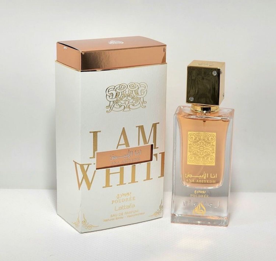 Ana Abiyedh poudrée by Lattafa 60ml EDP