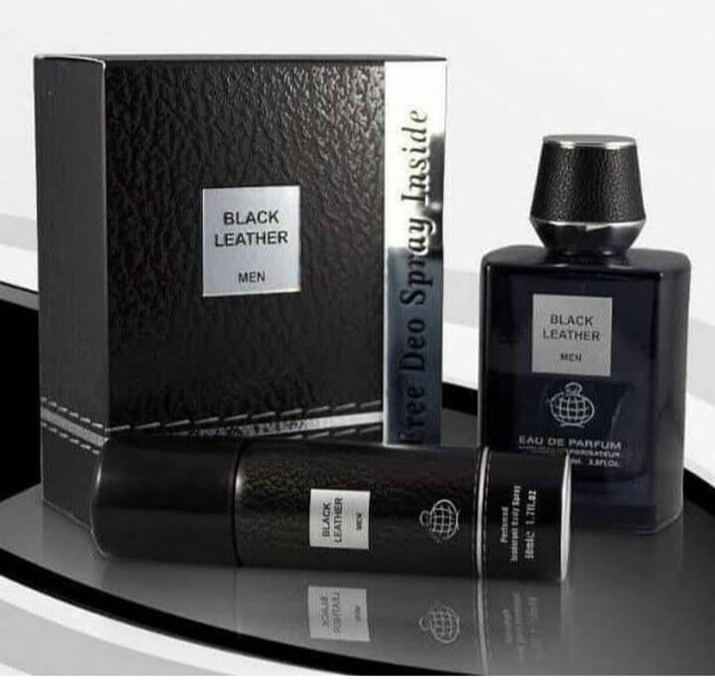 Black Leather by Fragrance World 100ml