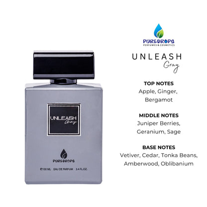 Unleash Gray  100ml EDP