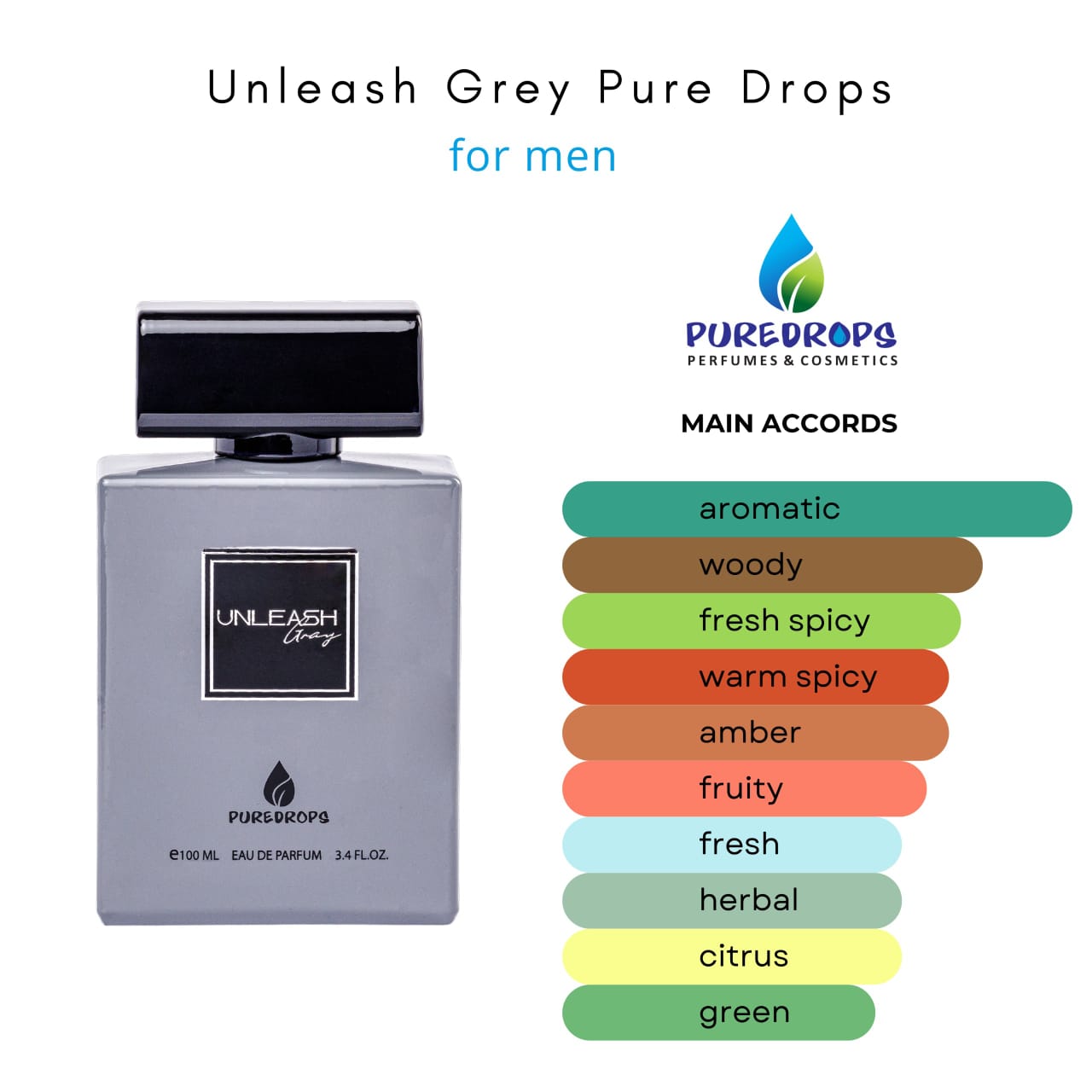 Unleash Gray  100ml EDP